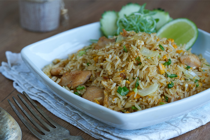 chicken fried rice recipe chinese videos de mujeres