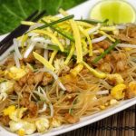 fideos fritos, fideos de arroz