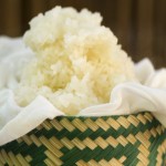 Arroz glutinoso, arroz tailandés, cocina tailandesa