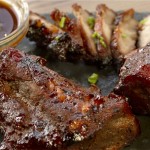 Cerdo char siu,cerdo a la barbacoa chino, cocina china, cocina asiática, cocina tailandesa