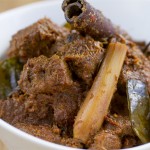 Rendang de ternera, cocina indonesia, cocina asiática