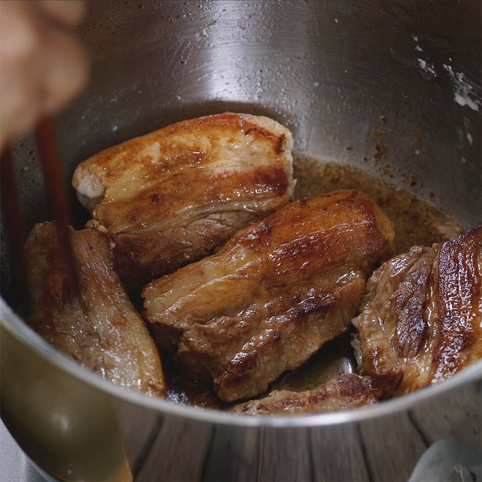 ingredientes para sopa ramen rápida, ingredientes para sopa ramen, chashu, cerdo chashu