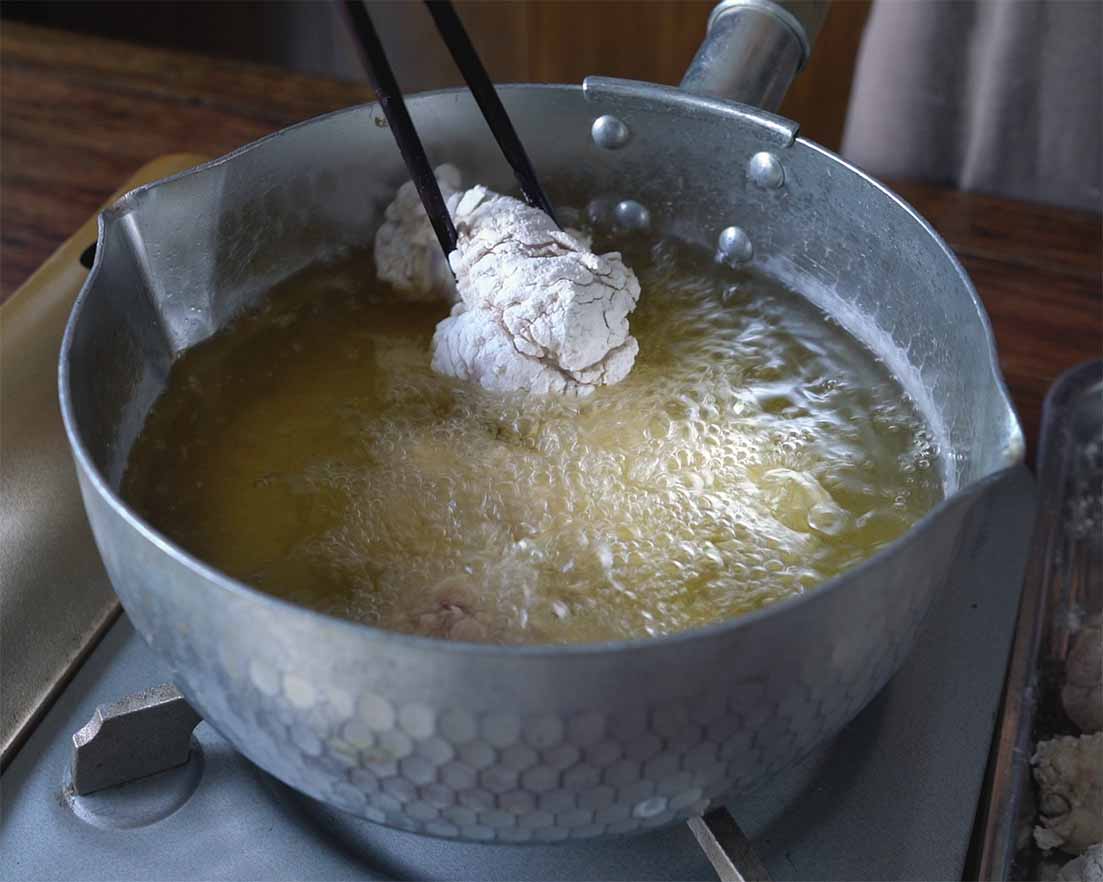 pollo frito coreano, pollo frito