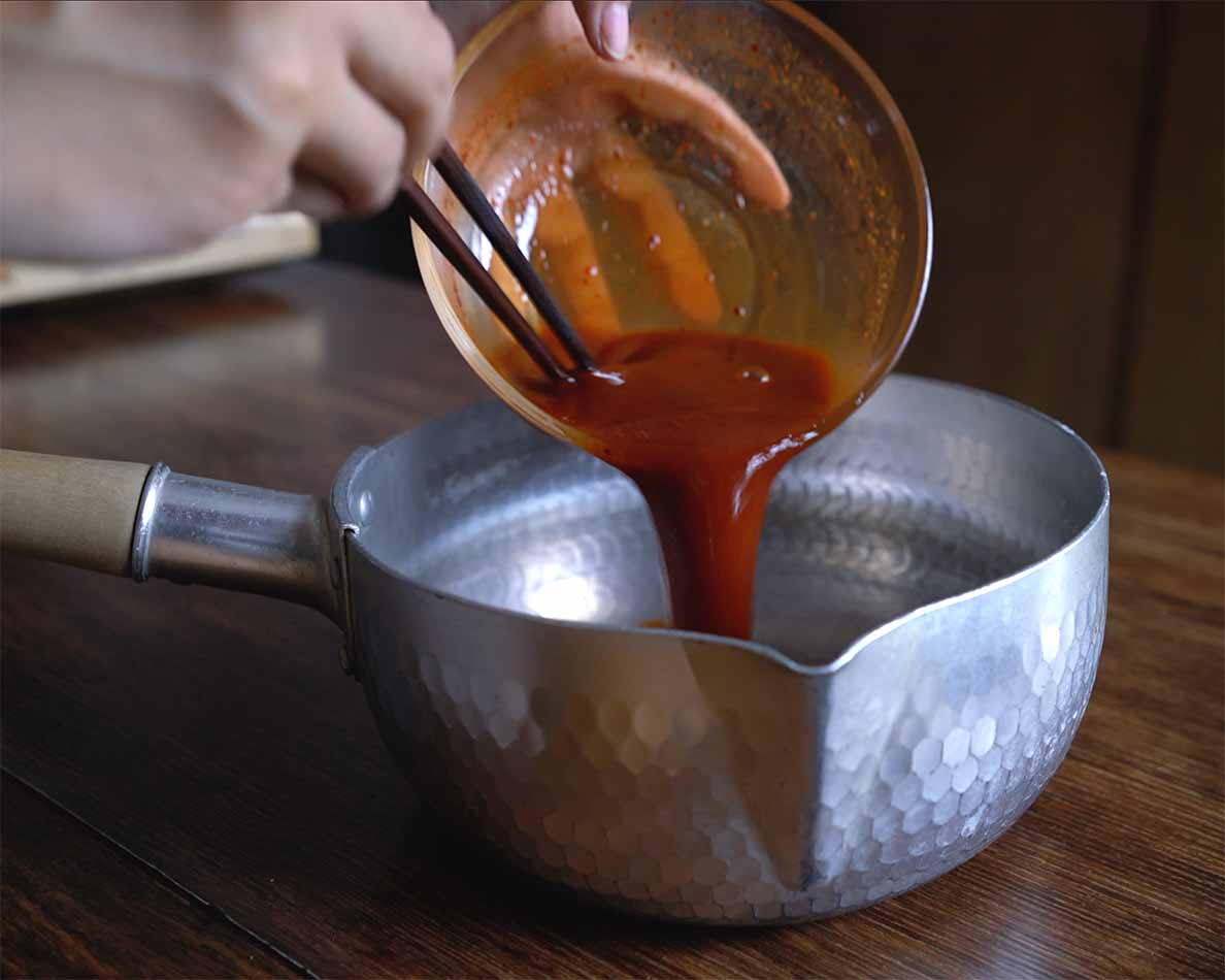 salsa picante coreana, salsa coreana